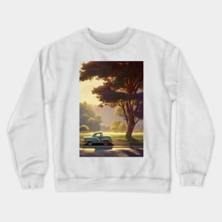 Nostalgia under the Oak tree Crewneck Sweatshirt